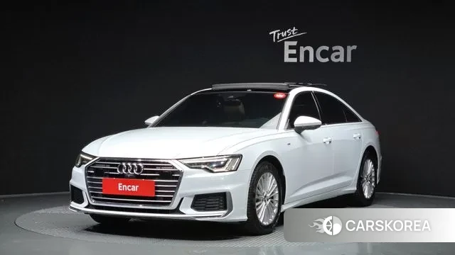 Audi A6 (C8) 2021 Белый из Кореи