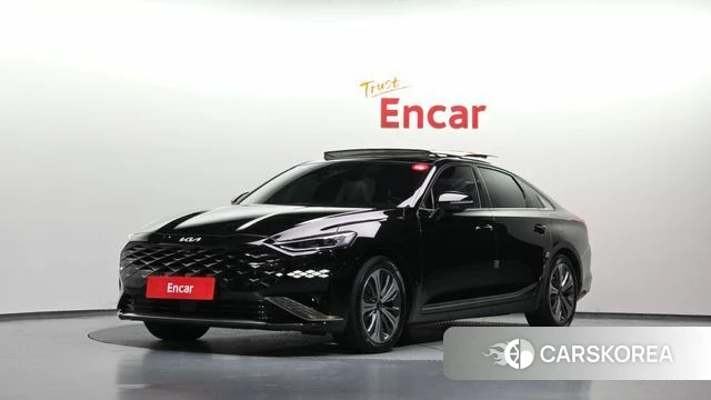 Kia K8 Hybrid 2021 Черный из Кореи