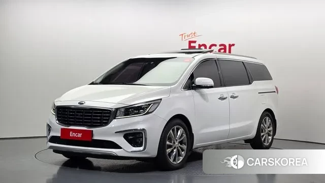 Kia The New Carnival 2019 Белый из Кореи
