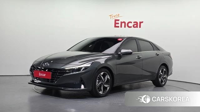 Hyundai Avante (CN7) 2021 Серый из Кореи