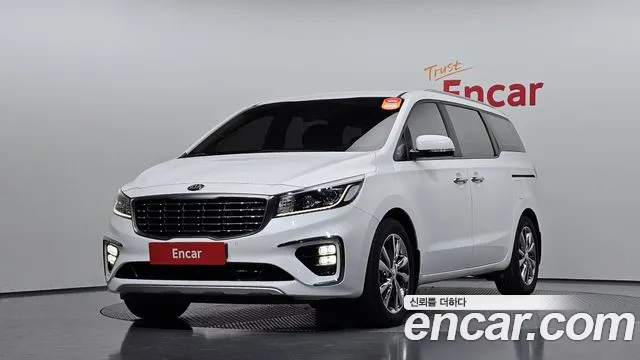 Kia The New Carnival 2020 Белый из Кореи