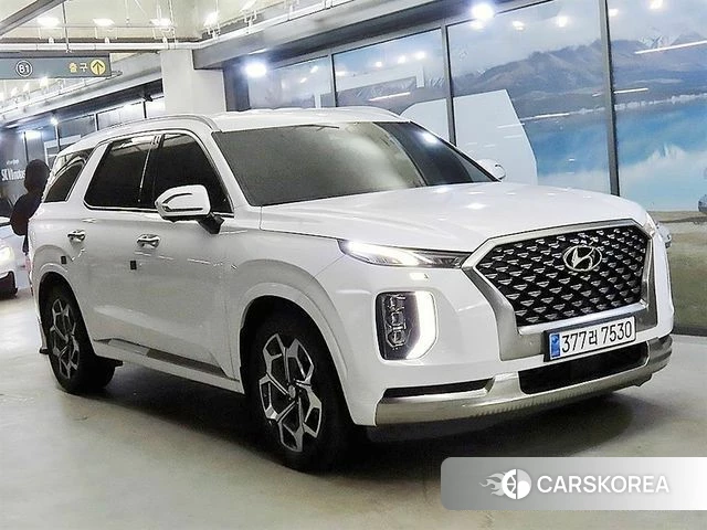 Hyundai Palisade 2022 Белый из Кореи