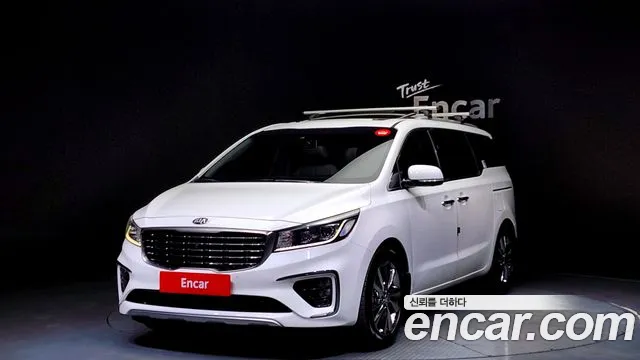 Kia The New Carnival 2018 Белый из Кореи