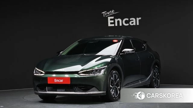 Kia EV6 2023 Зеленый из Кореи