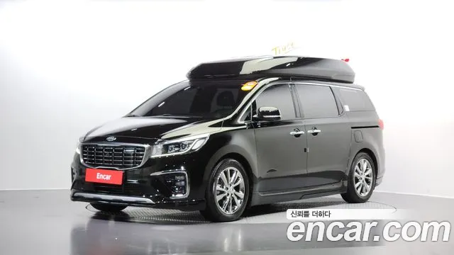 Kia The New Carnival 2019 Черный из Кореи