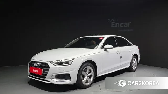 Audi A4 (B9) 2020 Белый из Кореи
