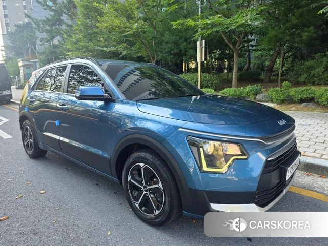 Kia Di Ol Nu Niro 2022 Синий из Кореи