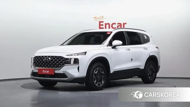 Hyundai The New Santa Fe 2022 Белый из Кореи