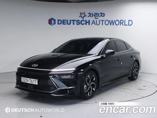 Hyundai Sonata D Edge (DN8) 2024 Черный из Кореи