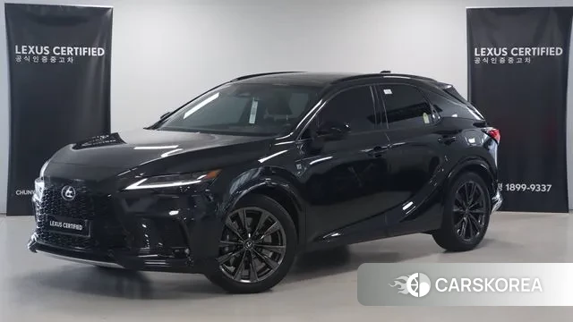 Lexus RX500h 5th generation 2024 Черный из Кореи