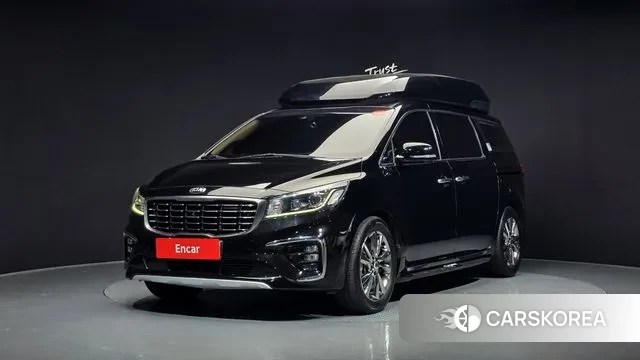 Kia The New Carnival 2019 Черный из Кореи
