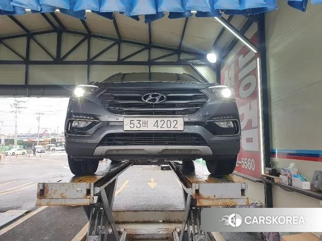 Hyundai Santa Fe The Prime 2018 Серый из Кореи