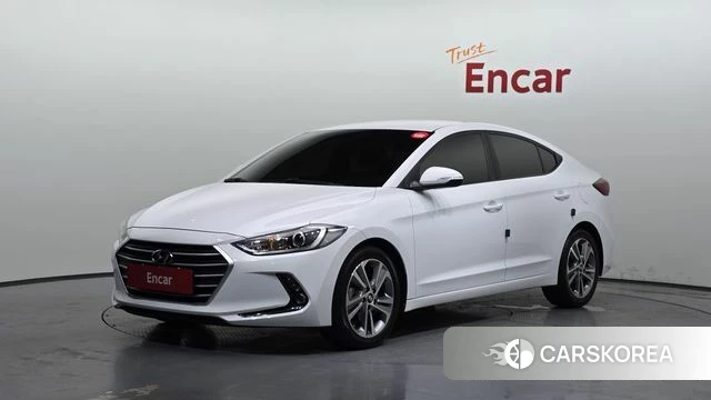 Hyundai Avante AD 2018 Белый из Кореи