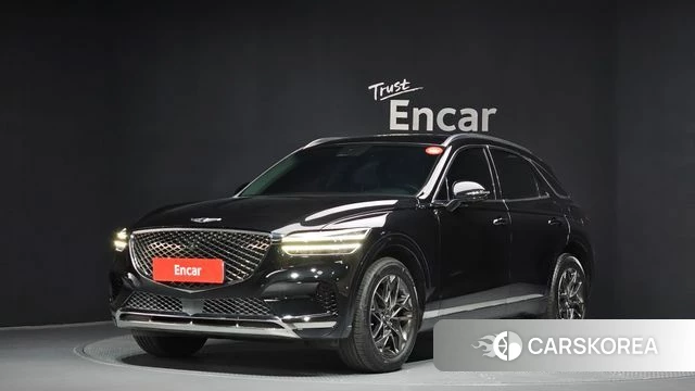 Genesis GV70 2021 Черный из Кореи