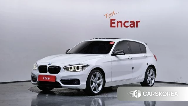 BMW 1 Series (F20) 2019 Белый из Кореи