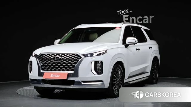 Hyundai Palisade 2021 Белый из Кореи