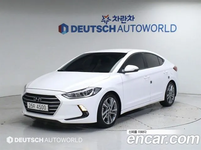 Hyundai Avante AD 2018 Белый из Кореи