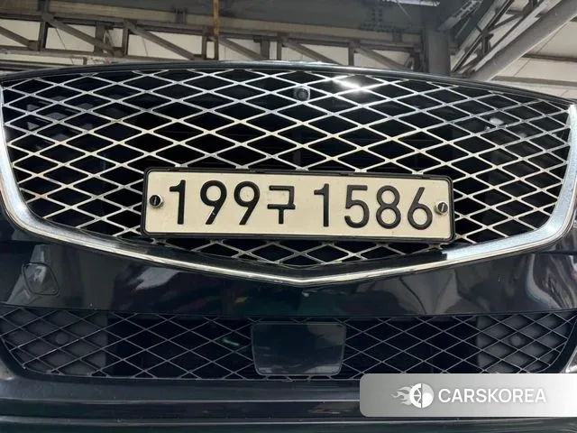 Genesis GV80 2021 Черный из Кореи