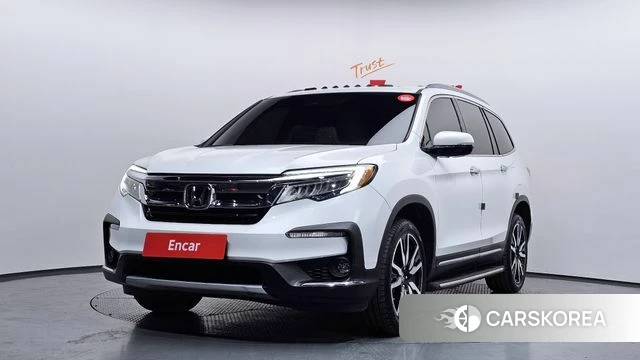 Honda Pilot 3rd generation 2022 Белый из Кореи