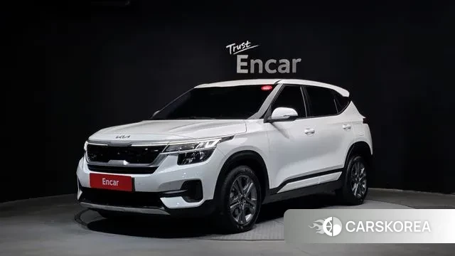 Kia Seltos 2021 Белый из Кореи