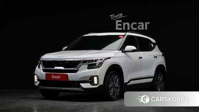 Kia Seltos 2021 Белый из Кореи