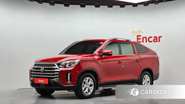 Ssangyong The New Rexton Sport 2023 Красный из Кореи