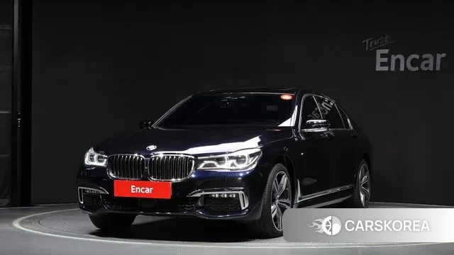 BMW 7 Series (G11) 2019 Черный из Кореи