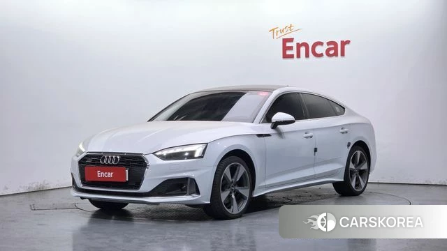 Audi A5 (F5) 2021 Белый из Кореи