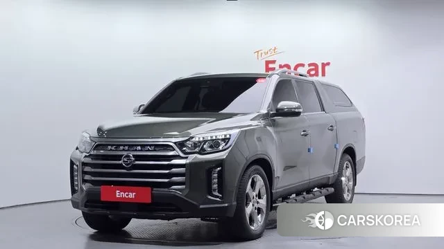 Ssangyong The New Rexton Sports Cannes 2022 Темно-зеленый из Кореи
