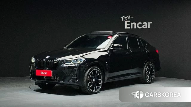 BMW X4 (G02) 2022 Черный из Кореи
