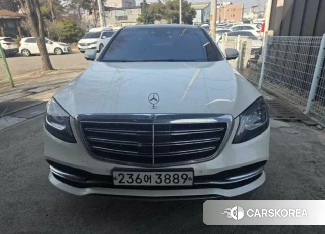 Mercedes-Benz S-Class W222 2018 Белый из Кореи