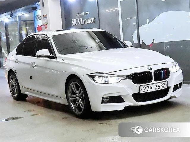 BMW 3 Series (F30) 2018 Белый из Кореи