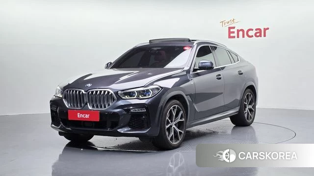 BMW X6 (G06) 2021 Серый из Кореи