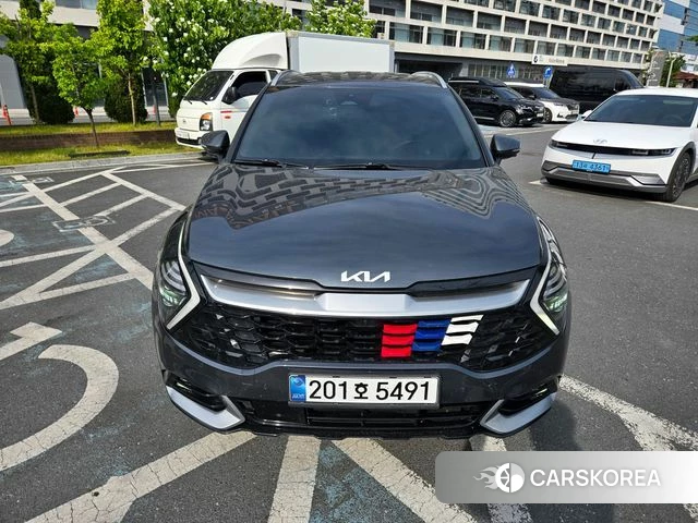 Kia Sportage 5th Generation Hybrid 2024 Серый из Кореи
