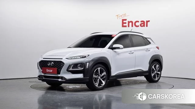 Hyundai Kona 2018 Белый из Кореи