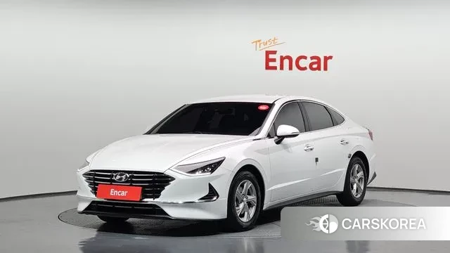 Hyundai Sonata (DN8) 2019 Белый из Кореи