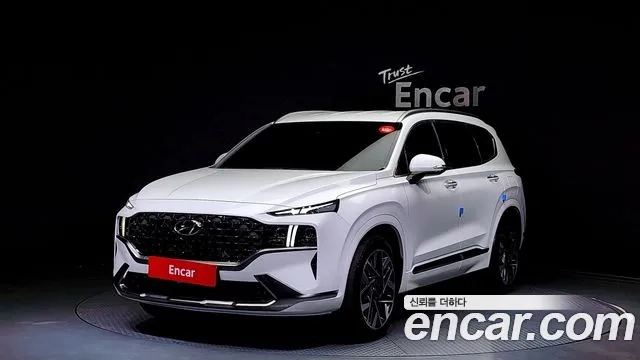 Hyundai The New Santa Fe 2023 Белый из Кореи