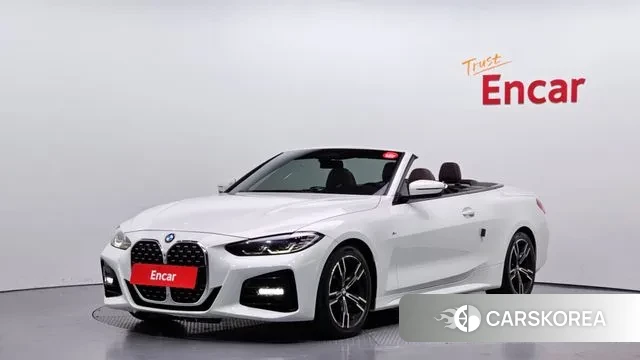 BMW 4 Series (G22) 2021 Белый из Кореи