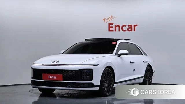 Hyundai Grandeur Hybrid (GN7) 2023 Белый из Кореи