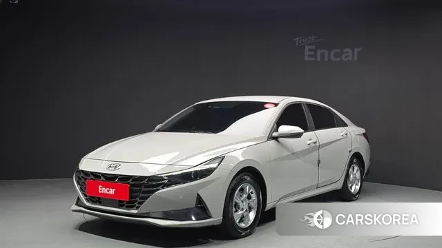 Hyundai Avante (CN7) 2022 Серебристо-серый из Кореи