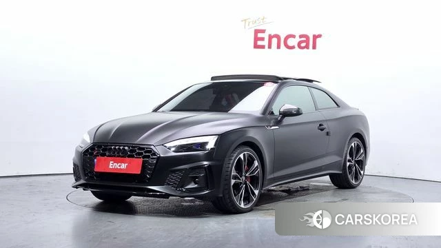 Audi S5 (F5) 2022 Черный из Кореи