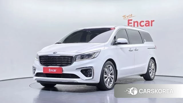 Kia The New Carnival 2018 Белый из Кореи