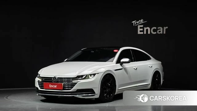 Volkswagen Arteon 2019 Белый из Кореи
