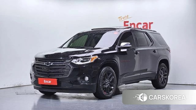 Chevrolet (GM Daewoo) Traverse 2020 Черный из Кореи