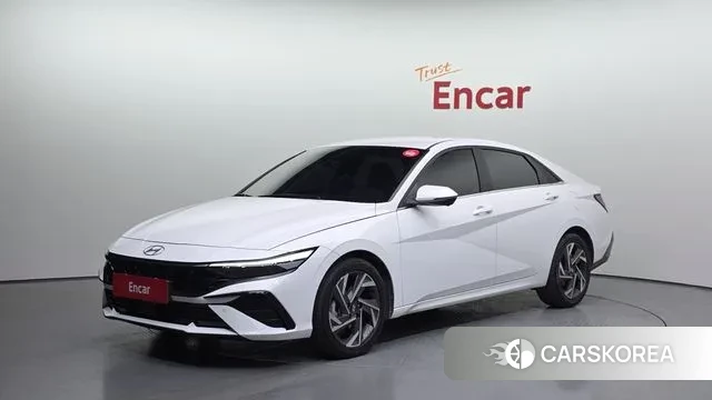 Hyundai The New Avante (CN7) 2023 Белый из Кореи