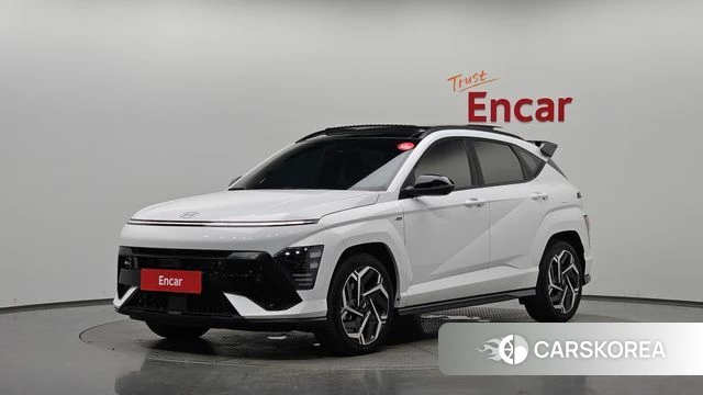 Hyundai Kona (SX2) 2025 Белый из Кореи