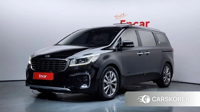 Kia The New Carnival 2019 Черный из Кореи