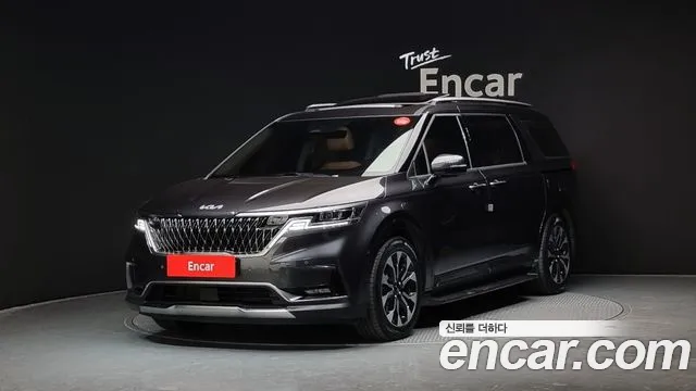 Kia Carnival 4th generation 2022 Серый из Кореи