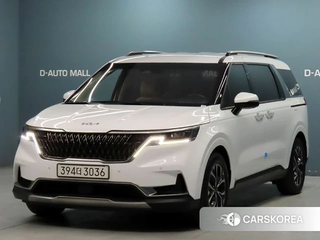 Kia Carnival 4th generation 2022 Белый из Кореи