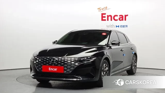 Hyundai The New Grandeur IG Hybrid 2022 Черный из Кореи